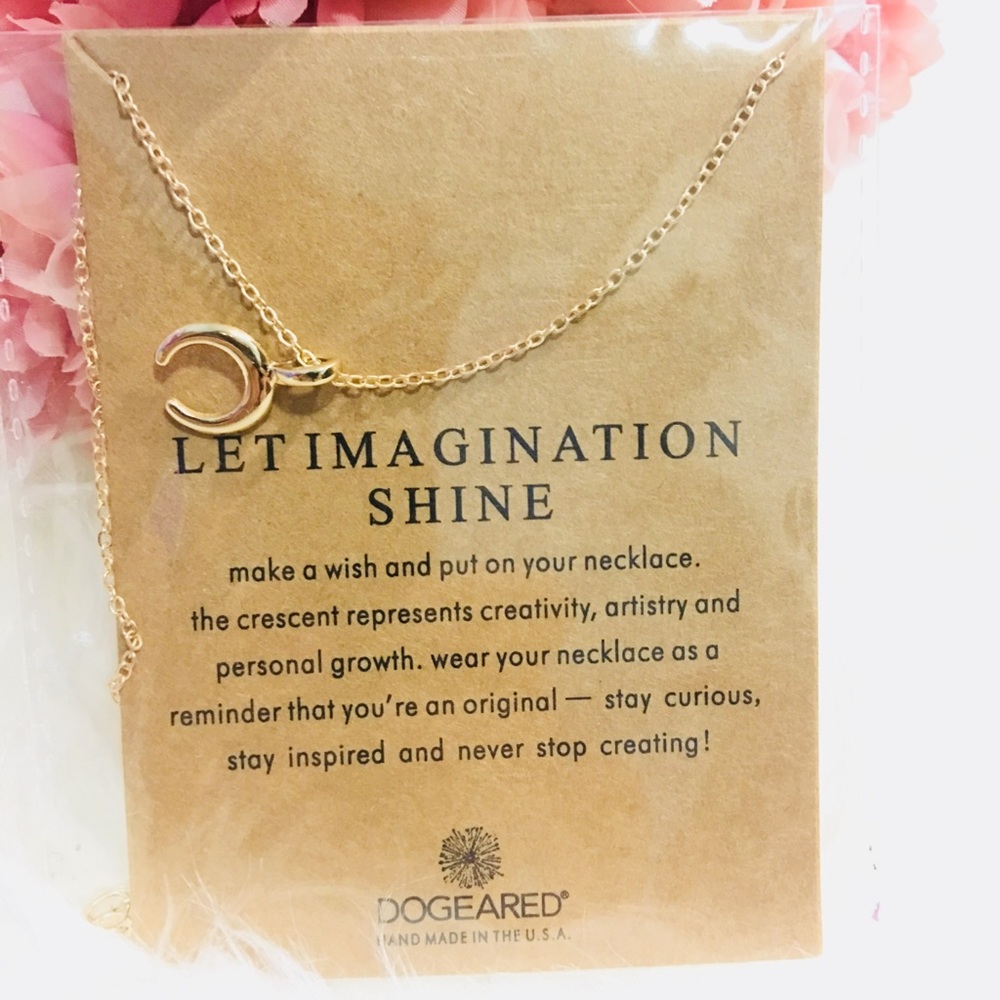 Message necklace. Let imagination shine